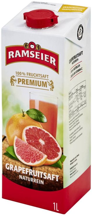 Ramseier Grapefruitsaft pink (Tetra) EW 12 x 100cl