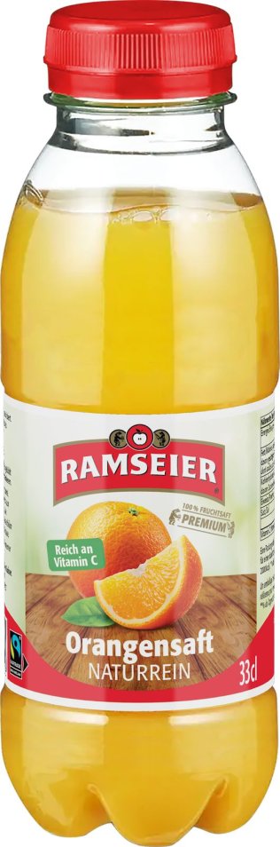 Ramseier Orangensaft Max Havelaar PET EW 4x6x33cl