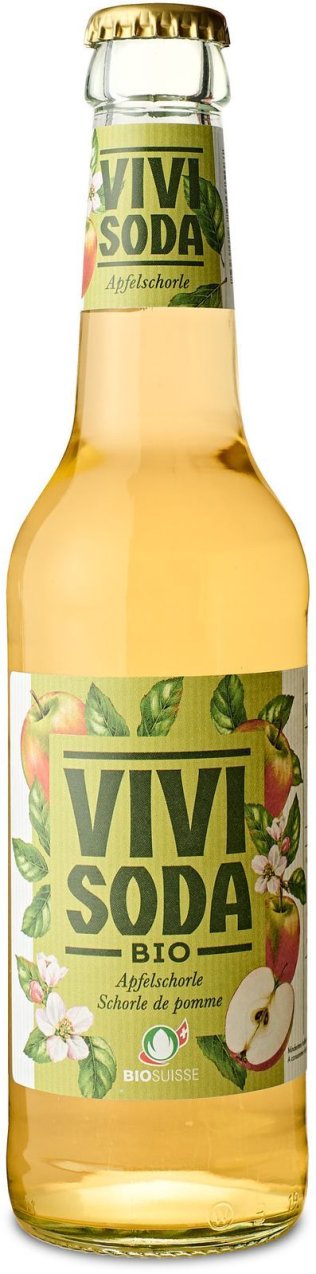 Vivi Soda Apfelschorle Bio MW 24 x 33cl