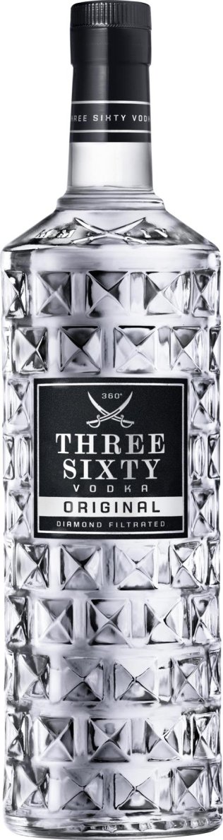 Three Sixty Vodka 37.5% EW 2 x 300cl
