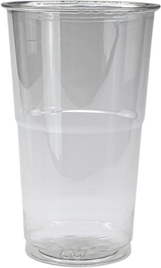 3 dl Plastikbecher Neutral, unzerbr., glasklar, geeicht EW 50-Pack