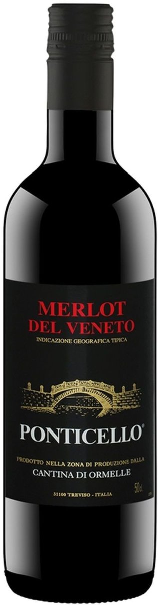 Merlot Ponticello del Veneto MW 15 x 50cl