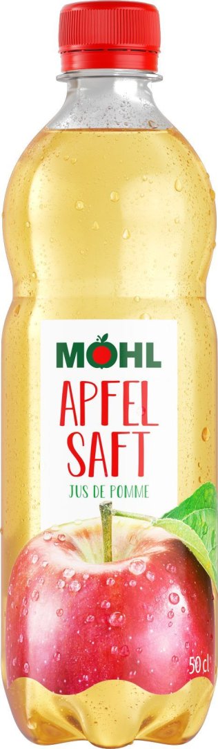 Möhl Apfelsaft hell PET EW 4x6x50cl