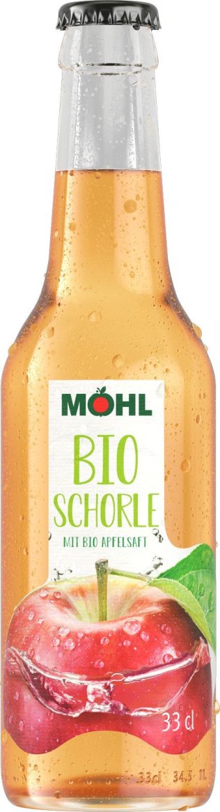 Möhl Bio Schorle 33cl naturtrüb MW 24 x 33cl