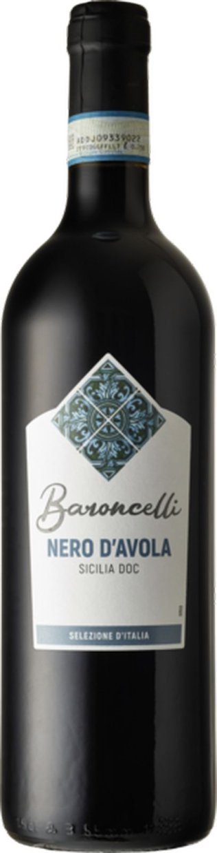 Nero d'Avola Sicilia Baroncelli DOC EW 6 x 75cl