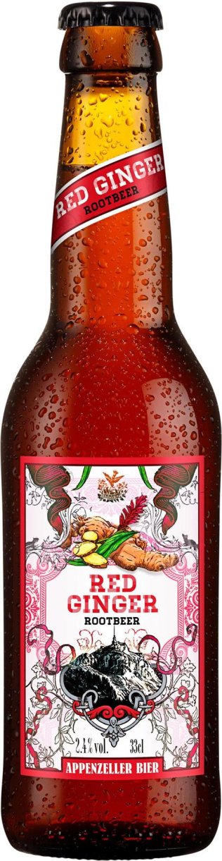 Appenzeller Bier Red Ginger Rootbeer EW 6 x 33cl
