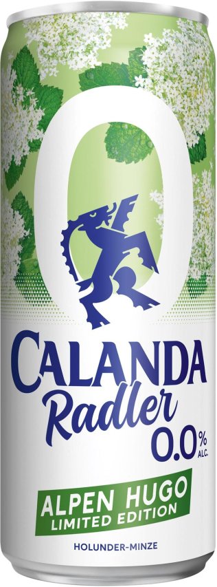 Calanda Radler Berg Hugo 0.0% Dose EW 4x6x33cl