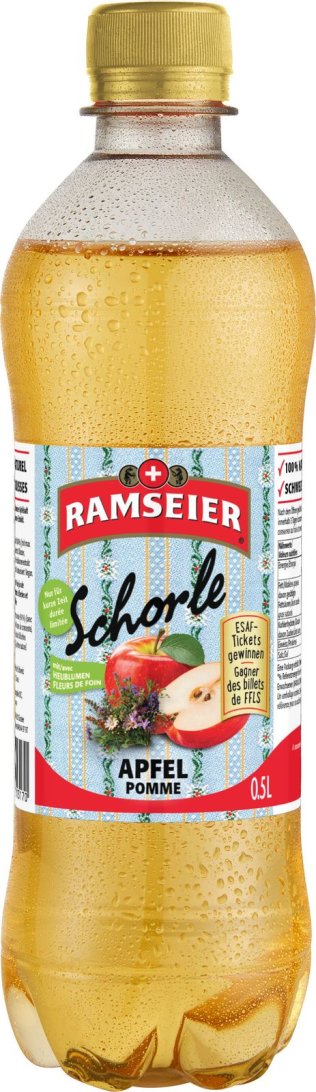 Ramseier Apfelschorle Heublume PET EW 4x6x50cl