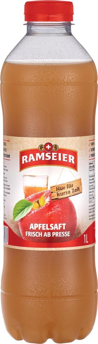 Ramseier Apfelsaft frisch ab Presse EW 6 x 100cl