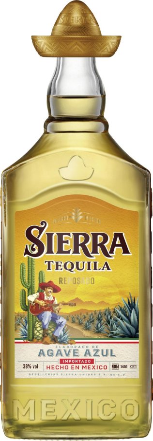 Sierra Tequila Reposado Gold 38% EW 6 x 70cl