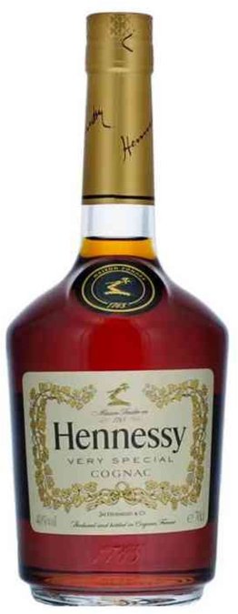 Cognac Hennessy VS 40% Flasche 70cl