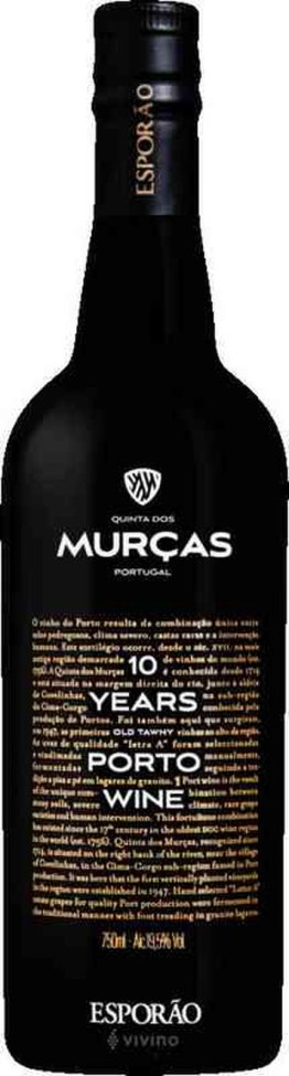 Quinta dos Murcas Porto Tawny 10 J. 19.5% EW 1 x 75cl