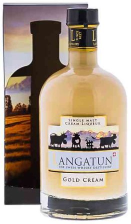 Langatun Gold Cream Whisky Likör 18% EW 6 x 50cl