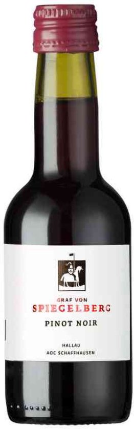 Hallauer Pinot Noir "Graf Spiegelberg" MW 24 x 20cl