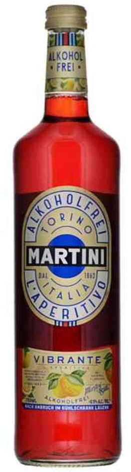 Martini Aperitivo Vibrante Alkoholfrei EW 6 x 75cl