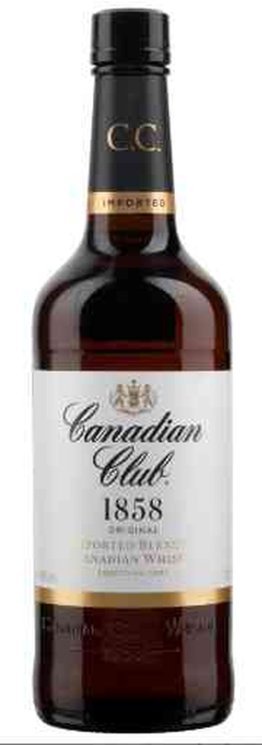 Canadian Club Canadian Whisky 40% EW 6 x 70cl