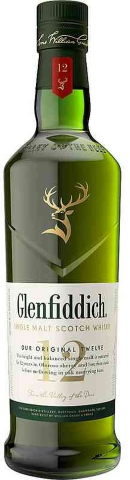 Glenfiddich Single Malt 12 Years 40% EW 6 x 70cl