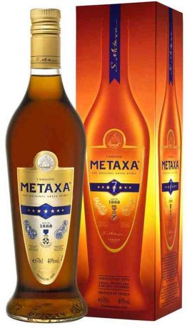 Metaxa 40% - 7 Sterne - Amphora 70 cl Stück