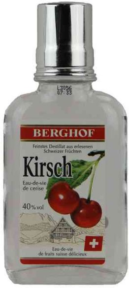 Kirsch Berghof 40% EW 12 x 10cl