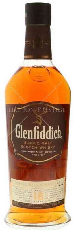 Glenfiddich Single Malt 18 Years 40% EW 6 x 70cl