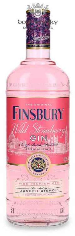 Finsbury Wild Strawberry Pink Gin 37.5% EW 6 x 70cl