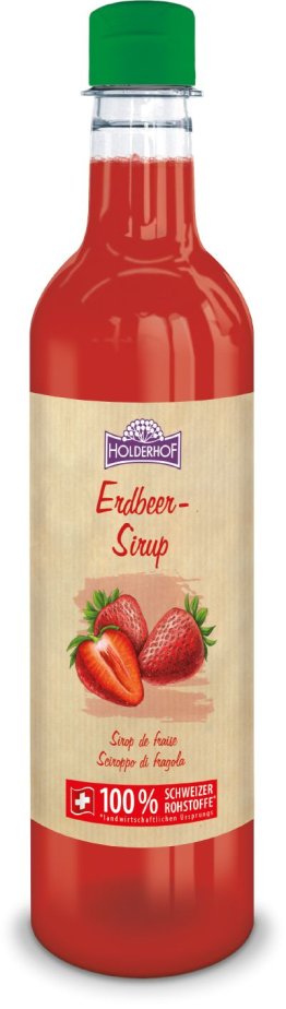 Holderhof Erdbeersirup 100% EW 6 x 50cl
