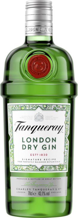 Tanqueray Gin London Dry 43% EW 6 x 70cl