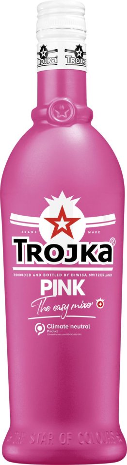 Trojka Vodka PINK 17% EW 6 x 70cl