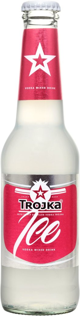 Trojka Ice Vodka Mixed Drink Flasche 4% EW 24 x 27cl