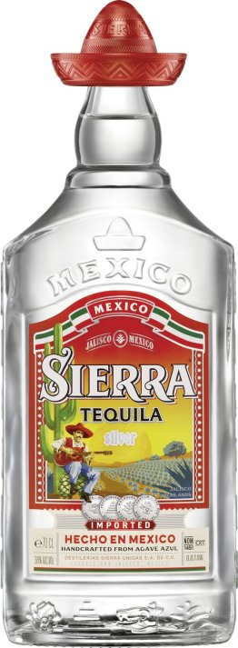 Sierra Tequila Silver 38% EW 6 x 70cl
