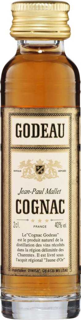 Cognac Godeau 40% EW 25 x 2cl