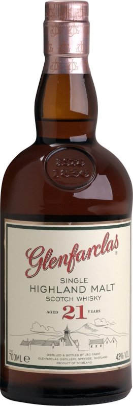 Glenfarclas Whisky Malt 21y Old 43% EW 6 x 70cl