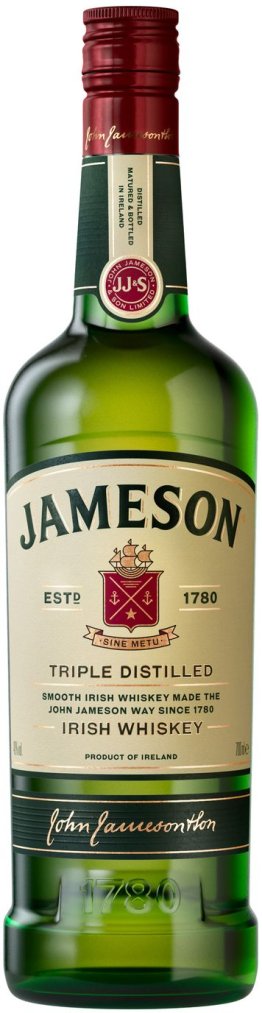 Jameson Irish Whisky 40% EW 6 x 70cl