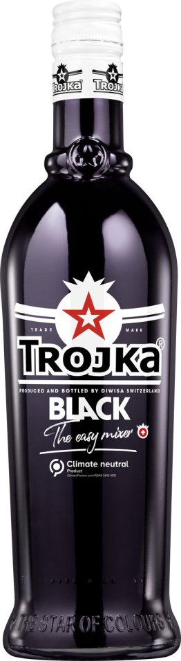 Trojka Vodka BLACK 17% EW 6 x 70cl