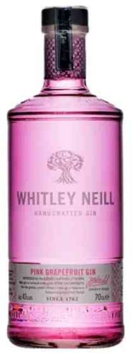 Whitley Neill Pink Grapefruit Gin 43% EW 6 x 70cl
