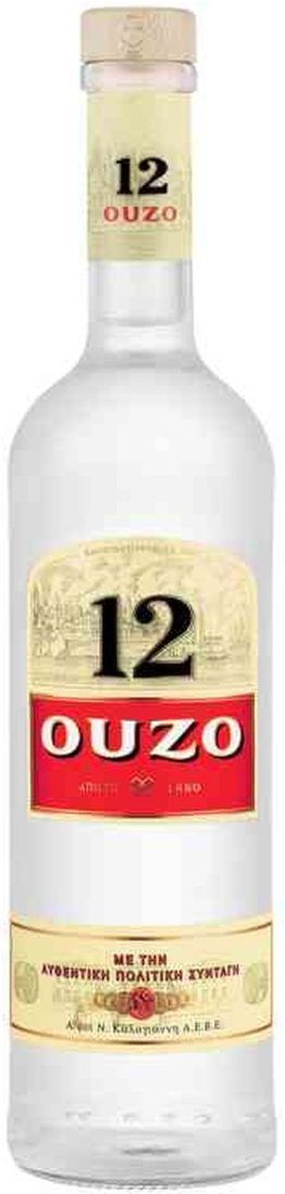 Ouzo 12 EW 6 x 70cl