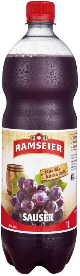 Ramseier Sauser Rot 1.5% Vol. PET EW 6 x 100cl