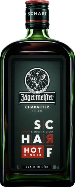 Jägermeister Scharf Likör 33% EW 6 x 70cl
