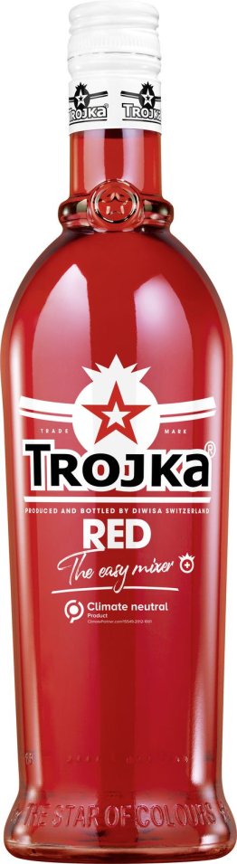 Trojka Vodka RED 24% EW 6 x 70cl