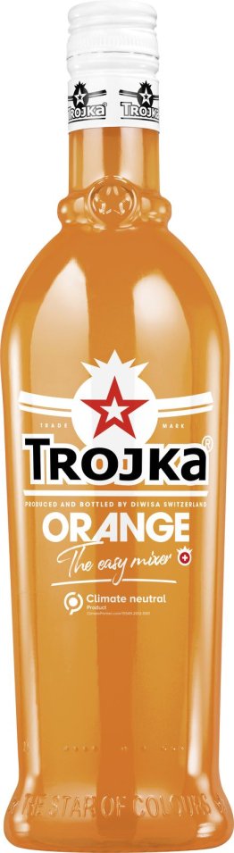 Trojka Vodka ORANGE 17% EW 6 x 70cl