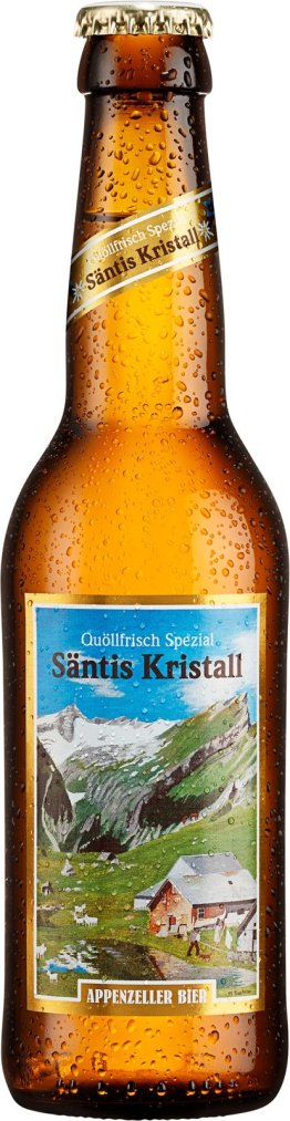 Appenzeller Bier Säntis Kristall MW 24 x 33cl