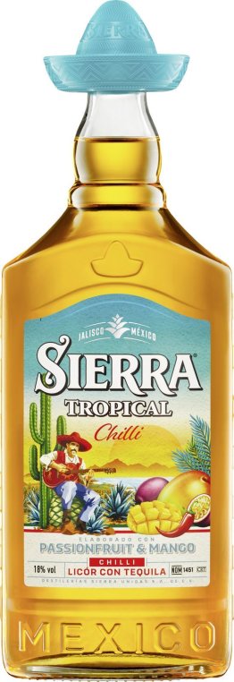 Sierra Tropical Chilli 18% EW 6 x 70cl