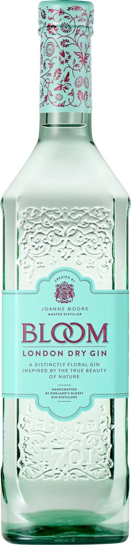 Bloom Gin London Dry 40% EW 6 x 70cl