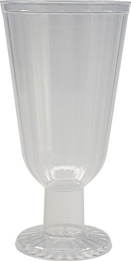 Kafi-Fertig-Glas 2.2 dl, Plastik, glasklar, unzerbr. EW 150-Karton