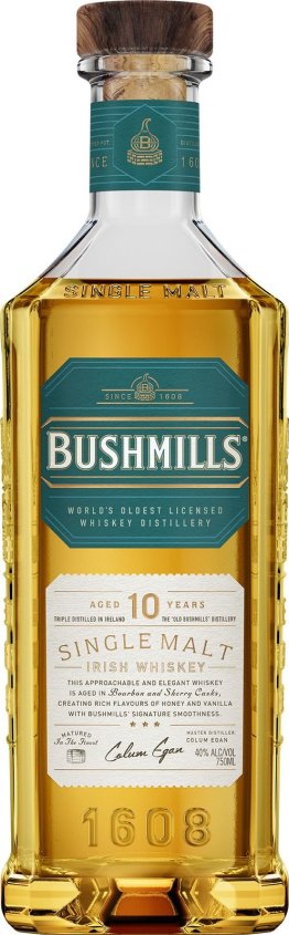 Bushmills 10 Years 40% EW 6 x 70cl