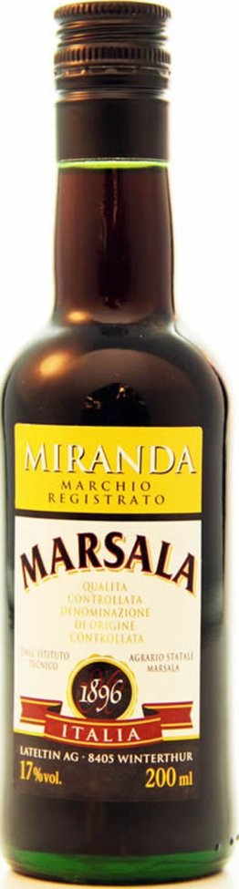 Marsala "Miranda" 17% EW 12 x 37cl