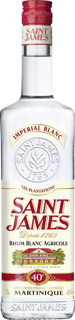 Saint James Rhum Agricole Imperial Blanc 40% EW 6 x 70cl