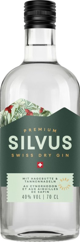 Silvus Swiss Gin 40% EW 6 x 70cl