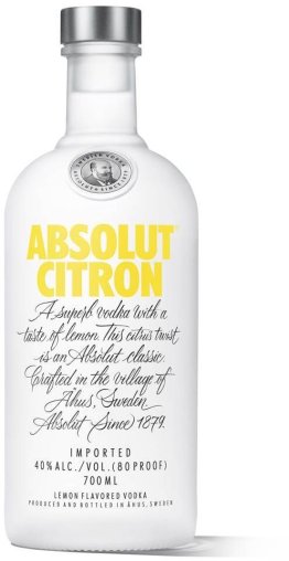 Absolut Citron Flavored Vodka 40% EW 6 x 70cl