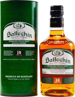 Ballechin Single Malt 46% EW 6 x 70cl